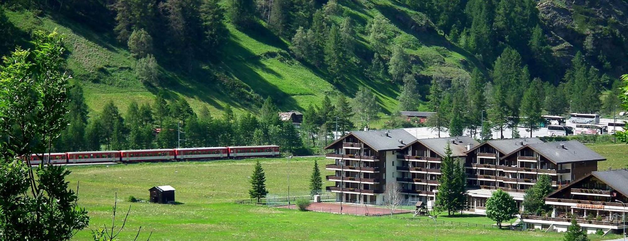 Monte Rosa Taesch, Apartments Mit Wellness Bereich Exteriér fotografie