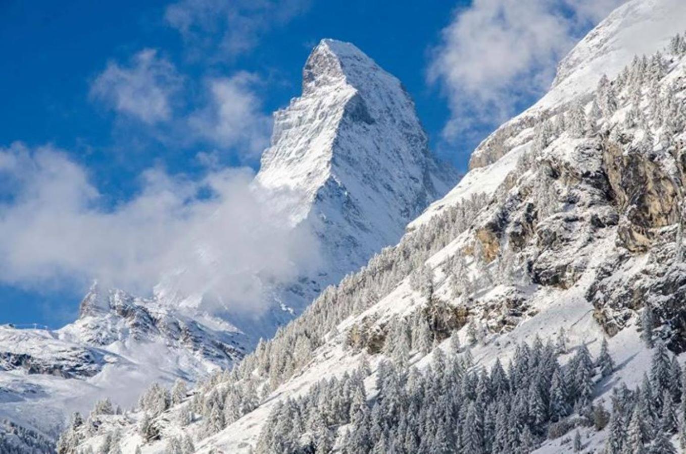 Monte Rosa Taesch, Apartments Mit Wellness Bereich Exteriér fotografie