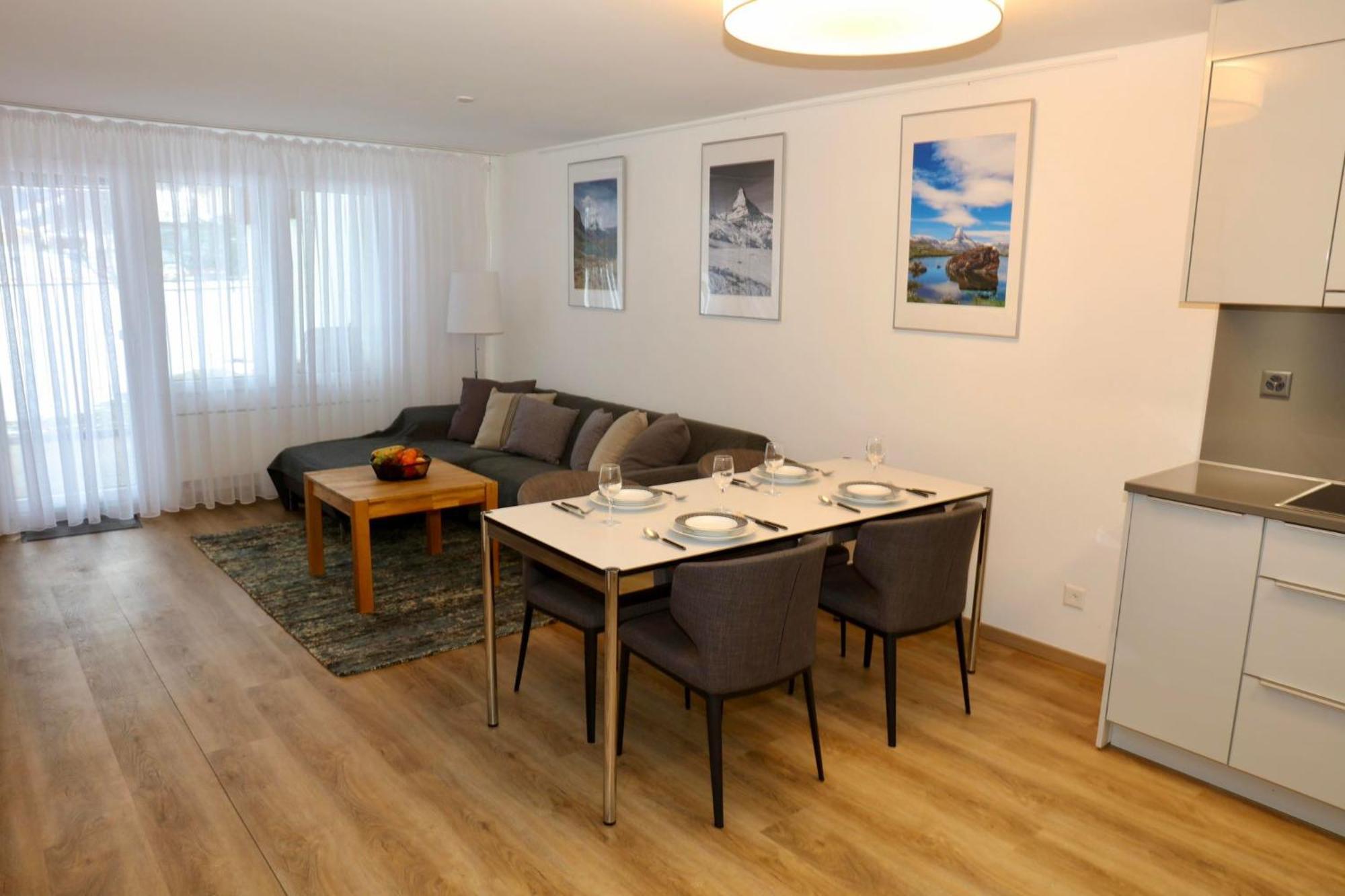 Monte Rosa Taesch, Apartments Mit Wellness Bereich Pokoj fotografie
