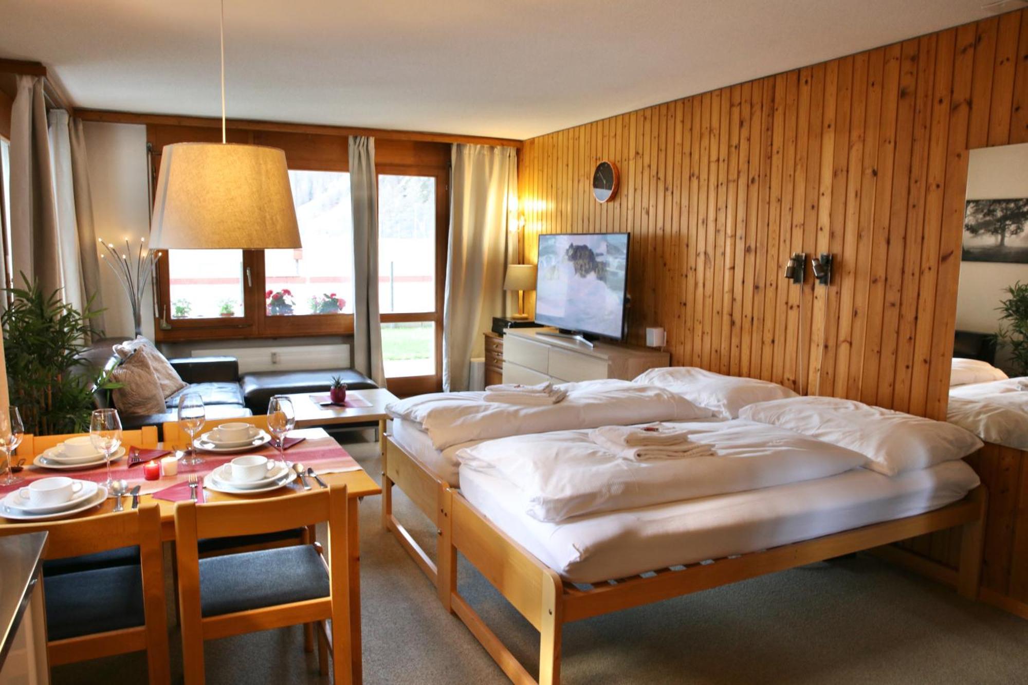 Monte Rosa Taesch, Apartments Mit Wellness Bereich Exteriér fotografie